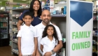 Family Portrait of the owner of Palms pharmacy